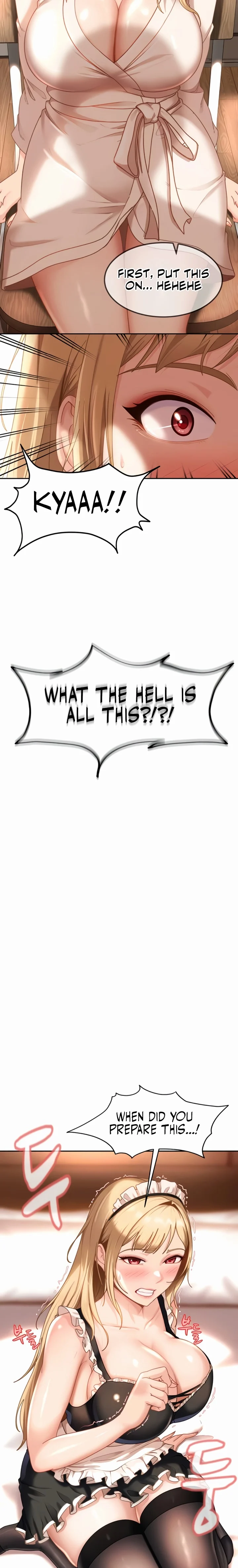 The Female Delinquent Set Her Eyes On Me chapter 22 page 11