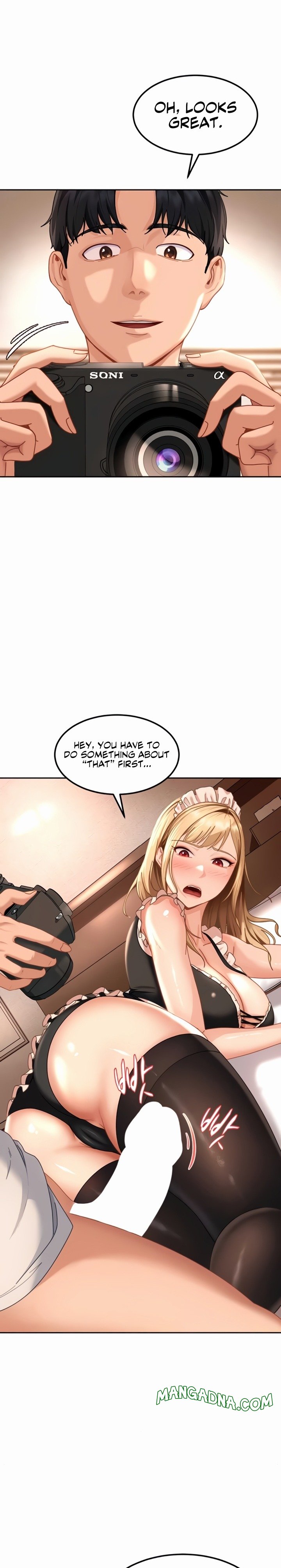 The Female Delinquent Set Her Eyes On Me chapter 22 page 14