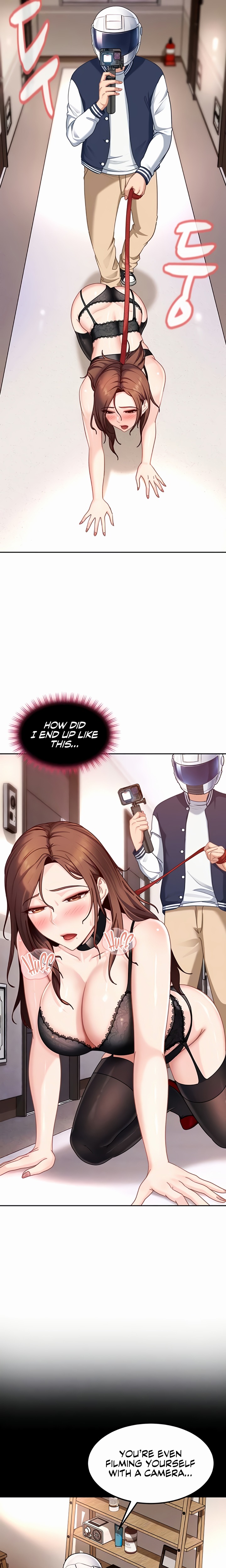 The Female Delinquent Set Her Eyes On Me chapter 25 page 4