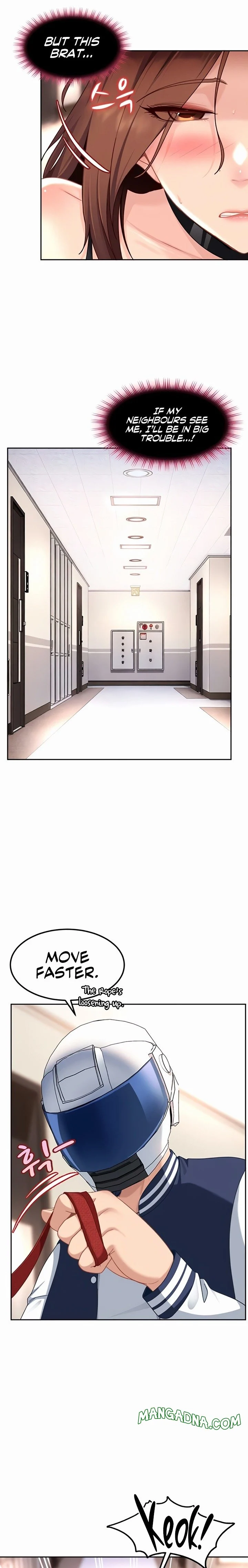 The Female Delinquent Set Her Eyes On Me chapter 25 page 7