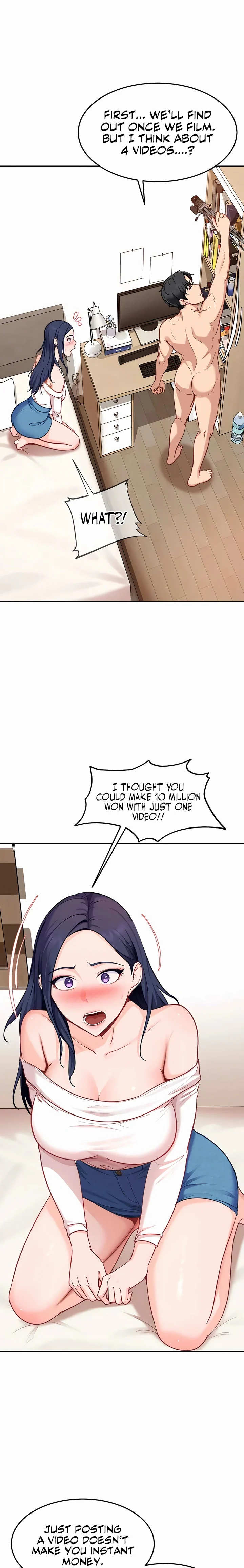 The Female Delinquent Set Her Eyes On Me chapter 35 page 10