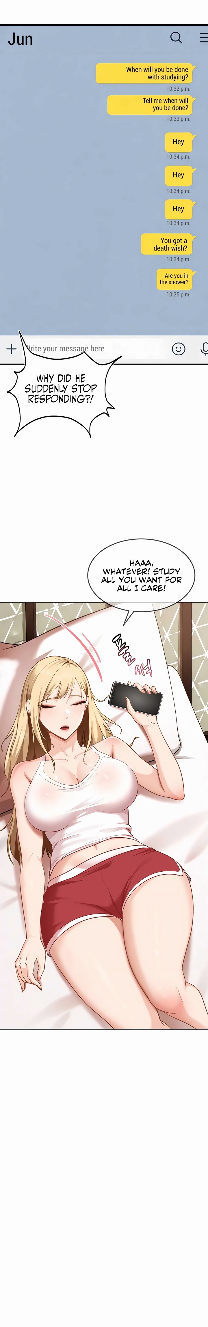 The Female Delinquent Set Her Eyes On Me chapter 35 page 27