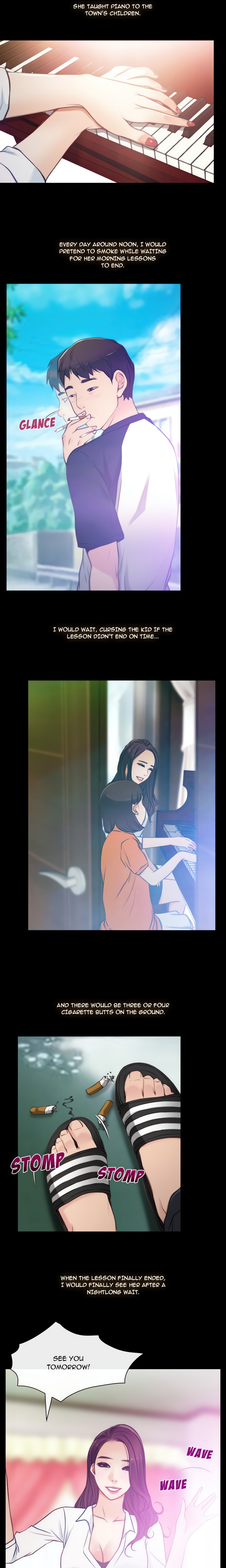 The First Love Story (Official) chapter 1 page 9