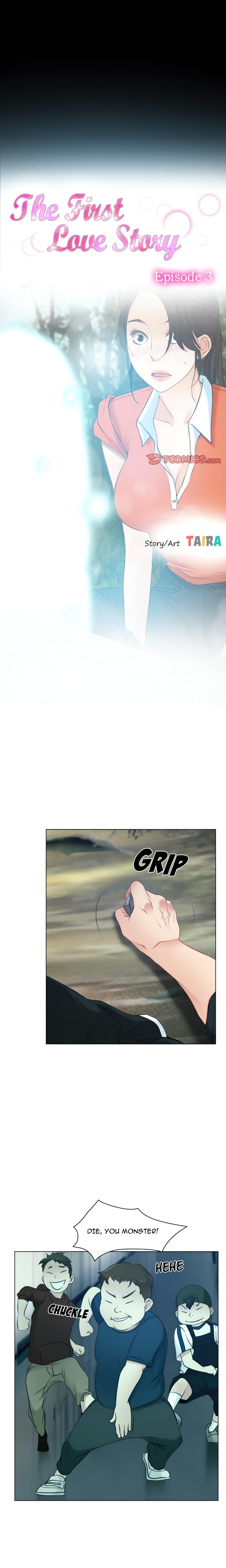The First Love Story (Official) chapter 3 page 1
