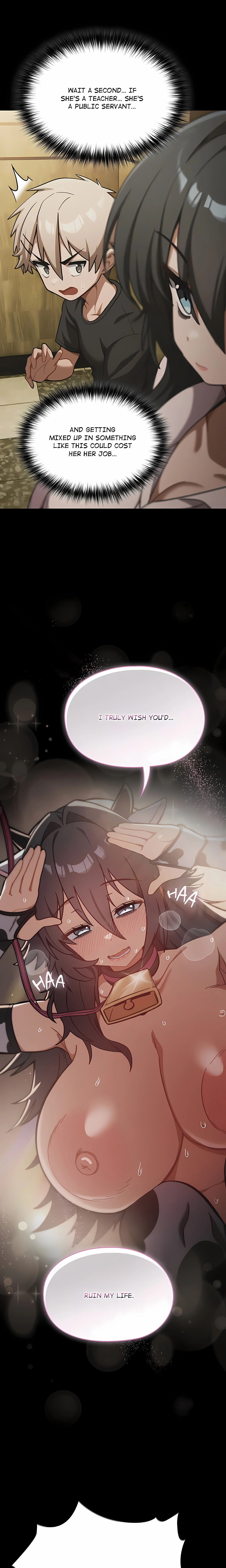 The Giantess Who Unleashed My Inner Monster chapter 6 page 9