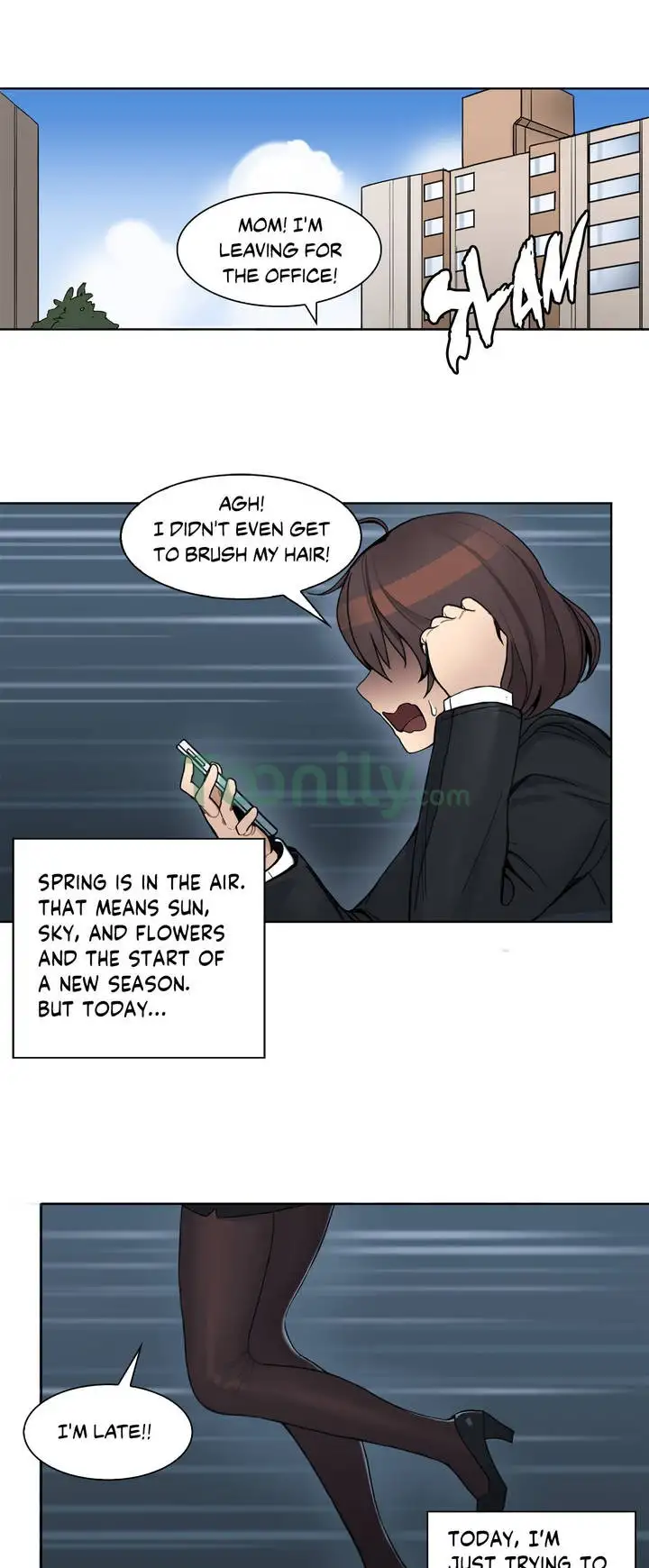 The Girl That Got Stuck in the Wall chapter 1 page 1