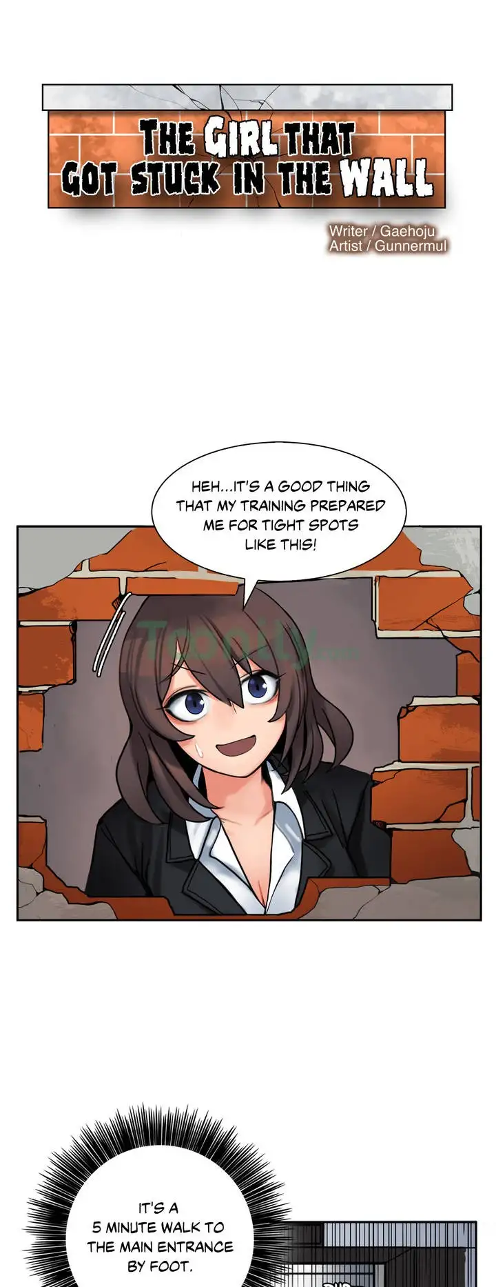 The Girl That Got Stuck in the Wall chapter 1 page 5