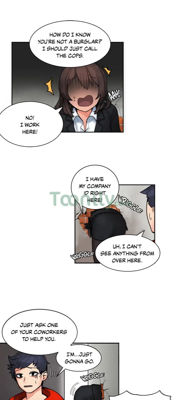The Girl That Got Stuck in the Wall chapter 1 page 13