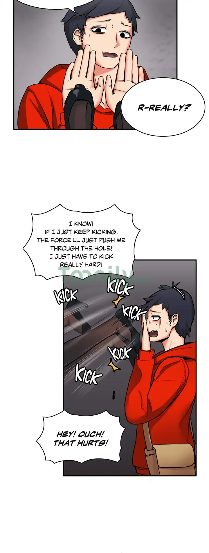 The Girl That Got Stuck in the Wall chapter 2 page 6