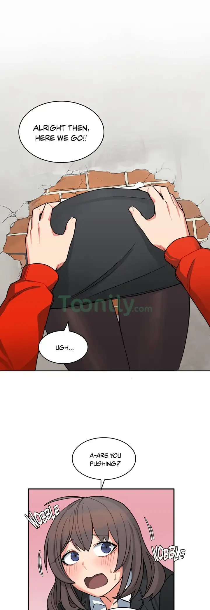 The Girl That Got Stuck in the Wall chapter 2 page 8