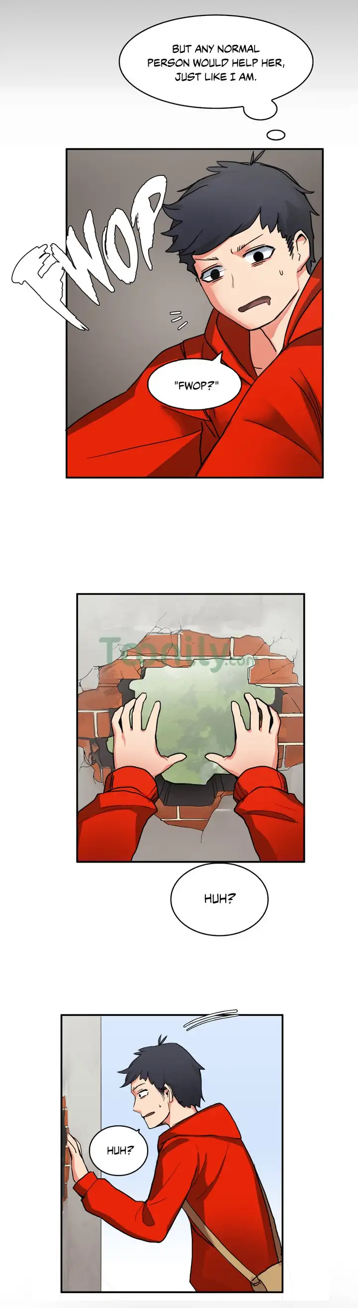 The Girl That Got Stuck in the Wall chapter 2 page 14