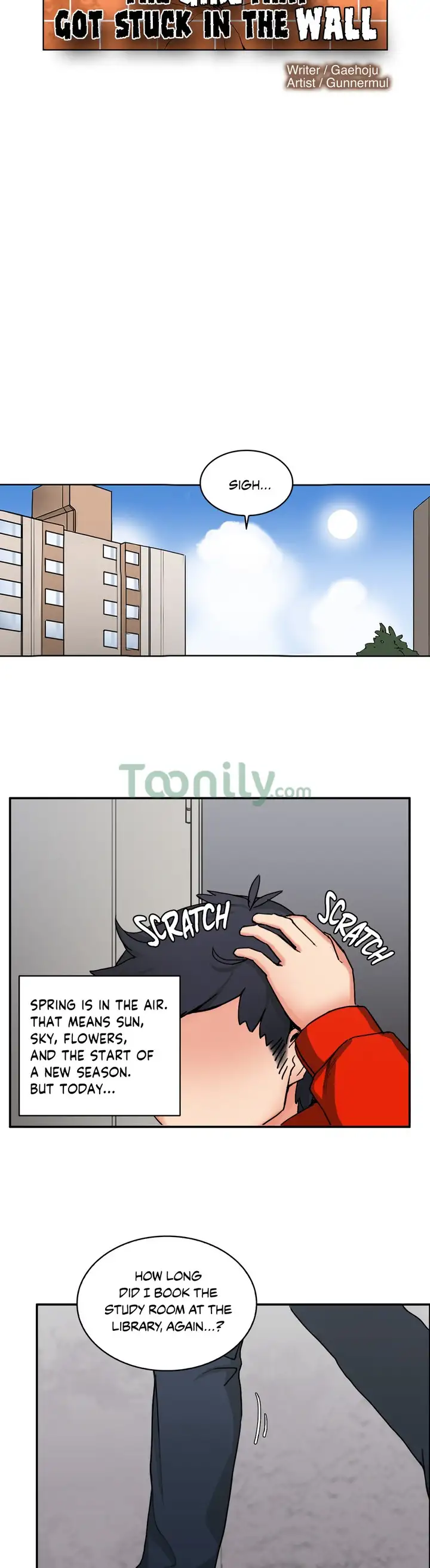 The Girl That Got Stuck in the Wall chapter 2 page 17