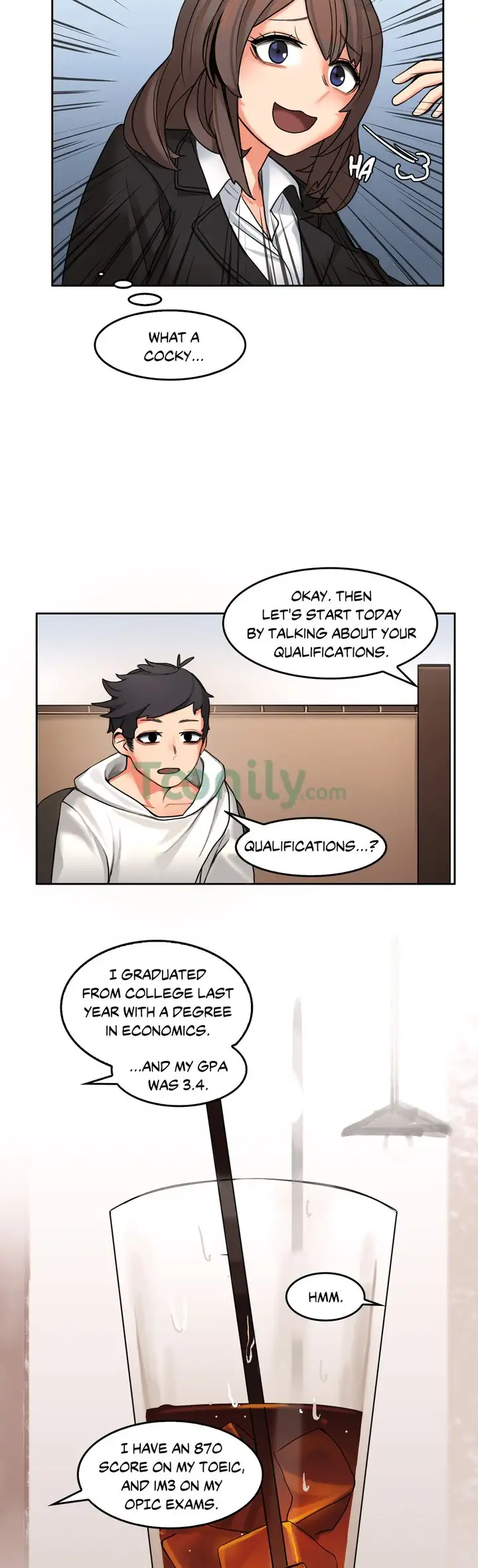 The Girl That Got Stuck in the Wall chapter 3 page 5