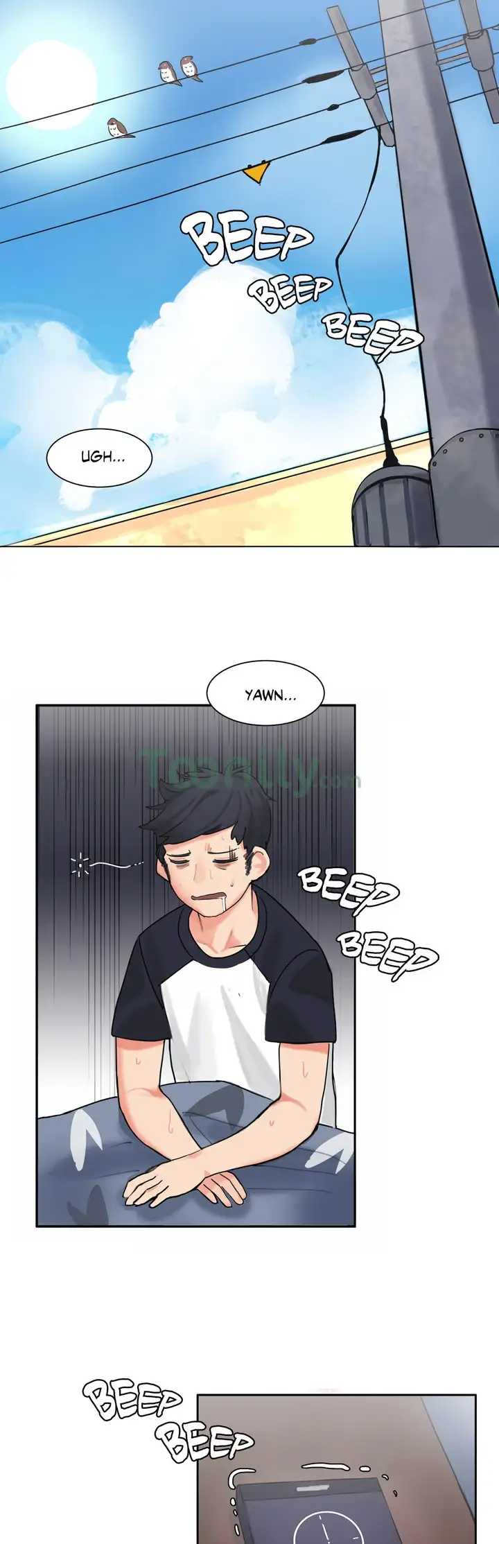 The Girl That Got Stuck in the Wall chapter 4 page 1