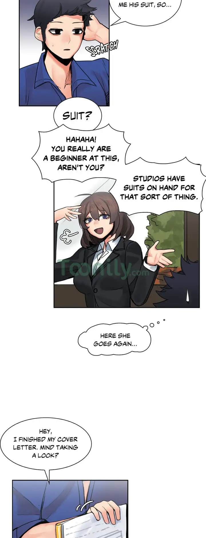 The Girl That Got Stuck in the Wall chapter 4 page 21