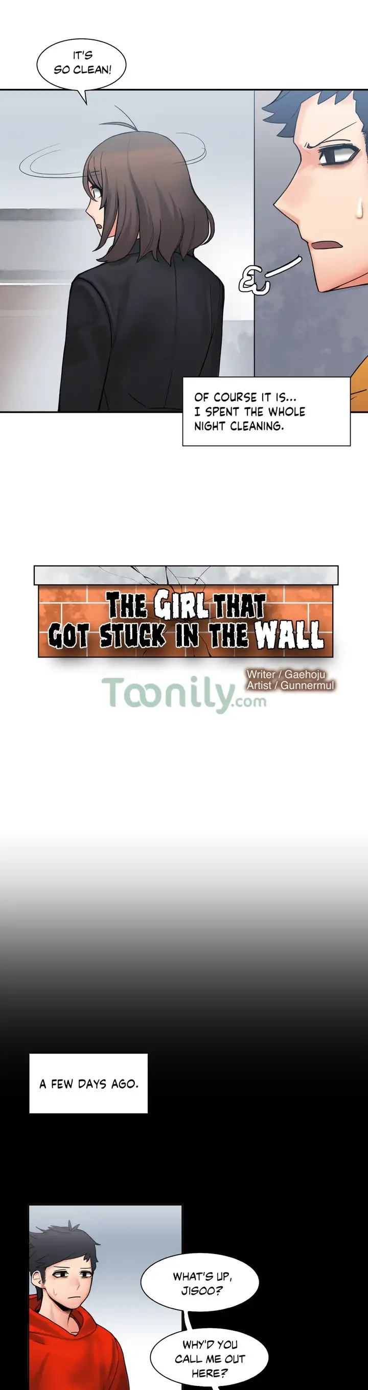 The Girl That Got Stuck in the Wall chapter 5 page 2