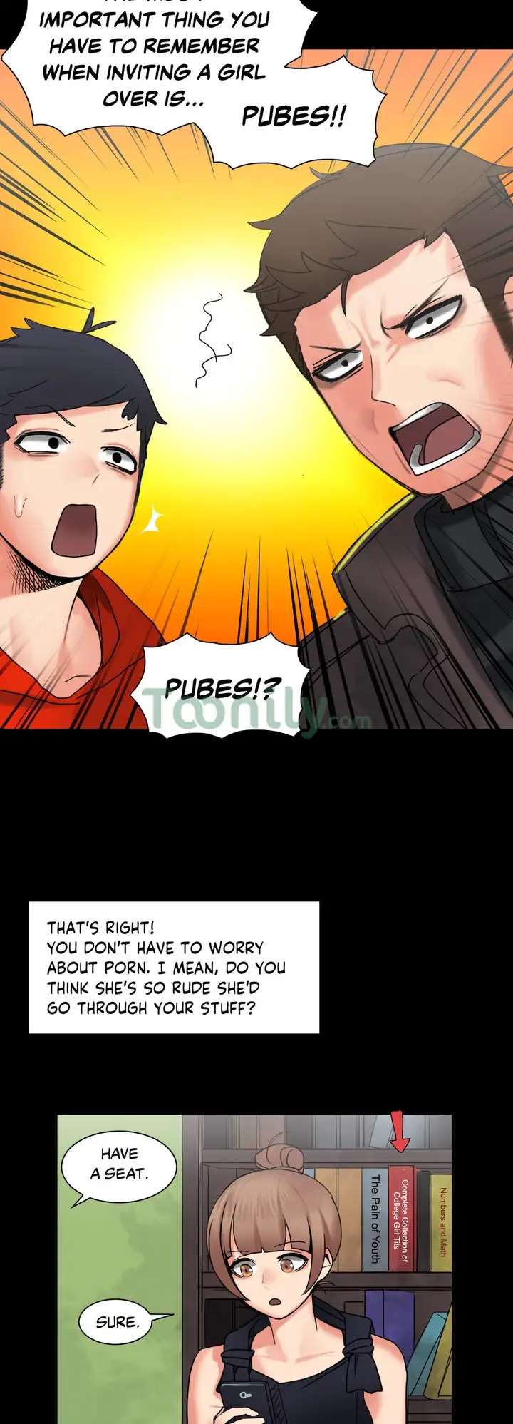 The Girl That Got Stuck in the Wall chapter 5 page 9