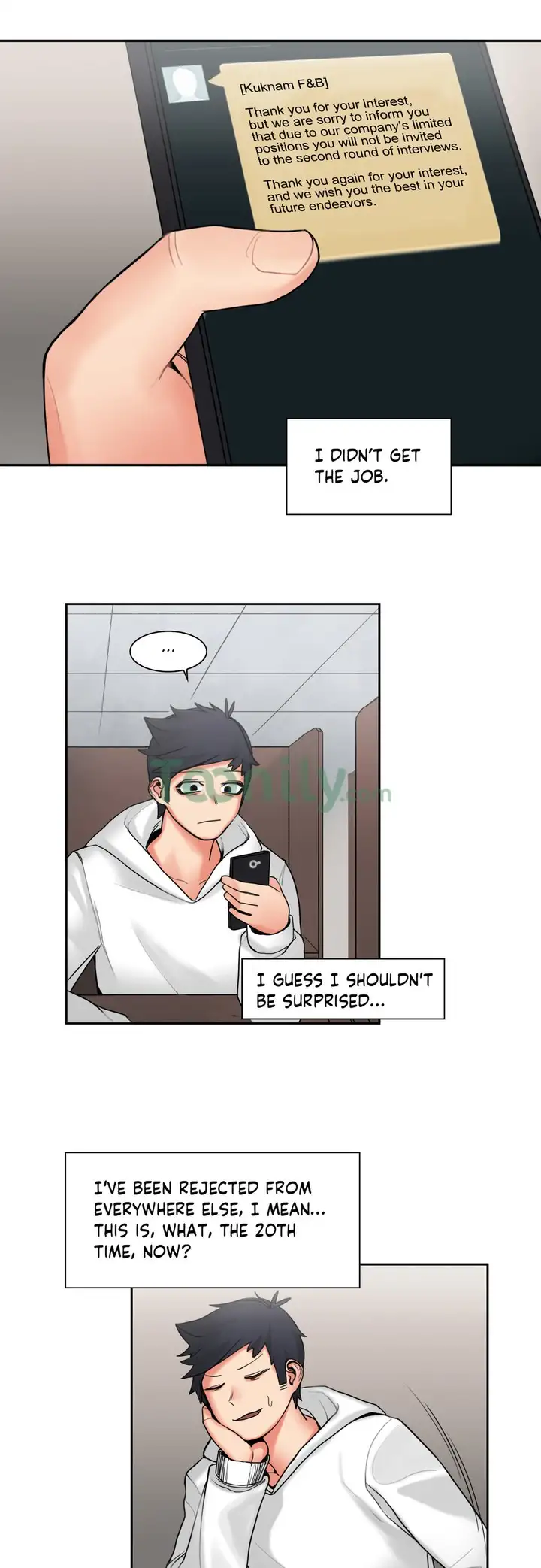 The Girl That Got Stuck in the Wall chapter 7 page 1
