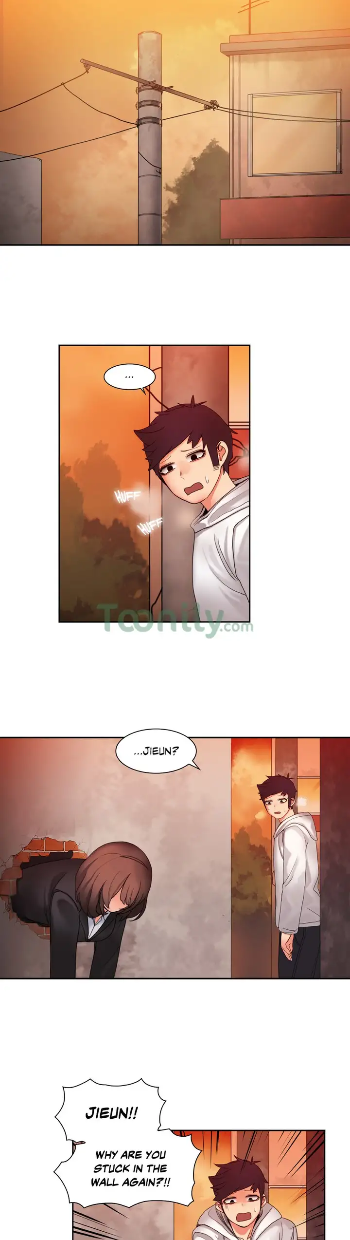 The Girl That Got Stuck in the Wall chapter 9 page 1