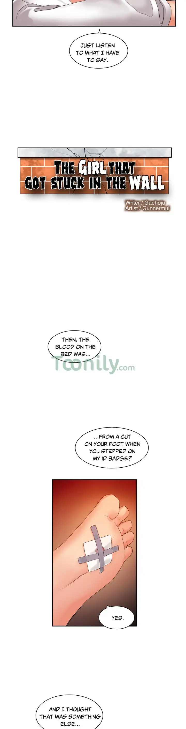 The Girl That Got Stuck in the Wall chapter 9 page 12