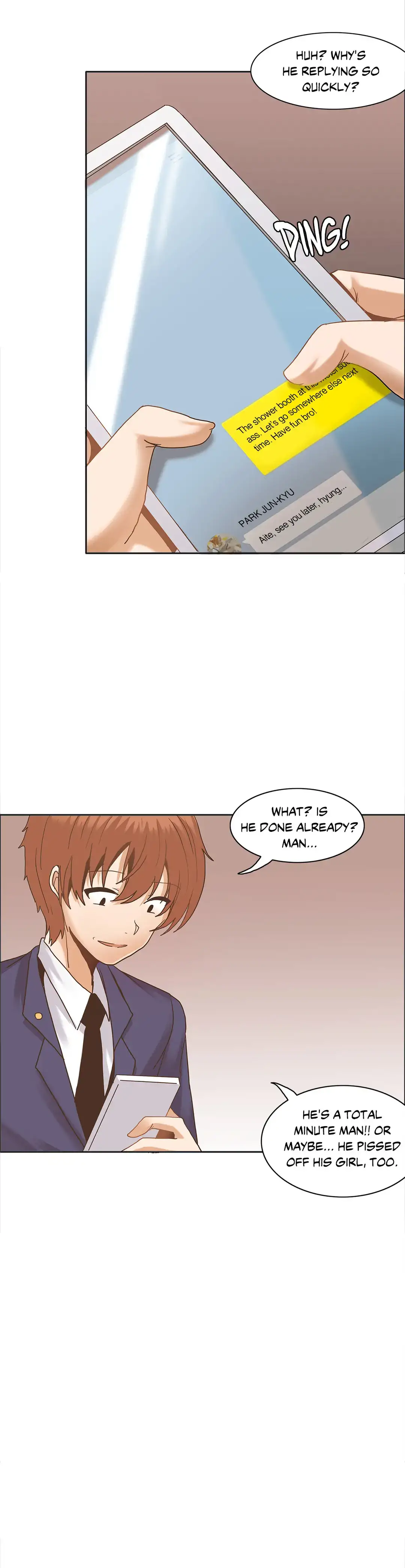 The Girl that Wet the Wall chapter 16 page 12