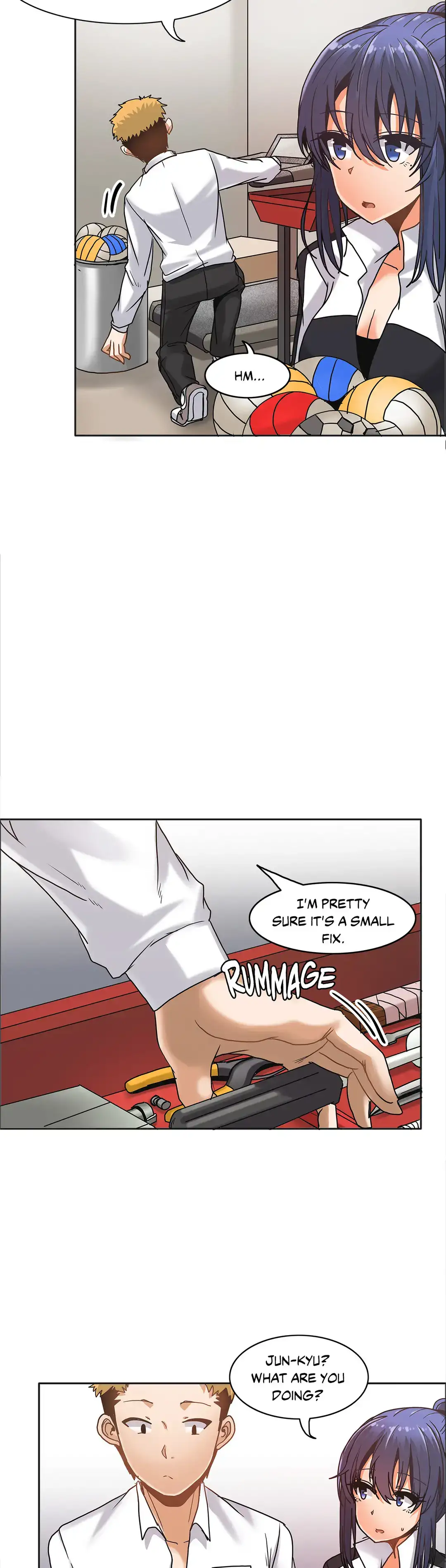 The Girl that Wet the Wall chapter 17 page 19