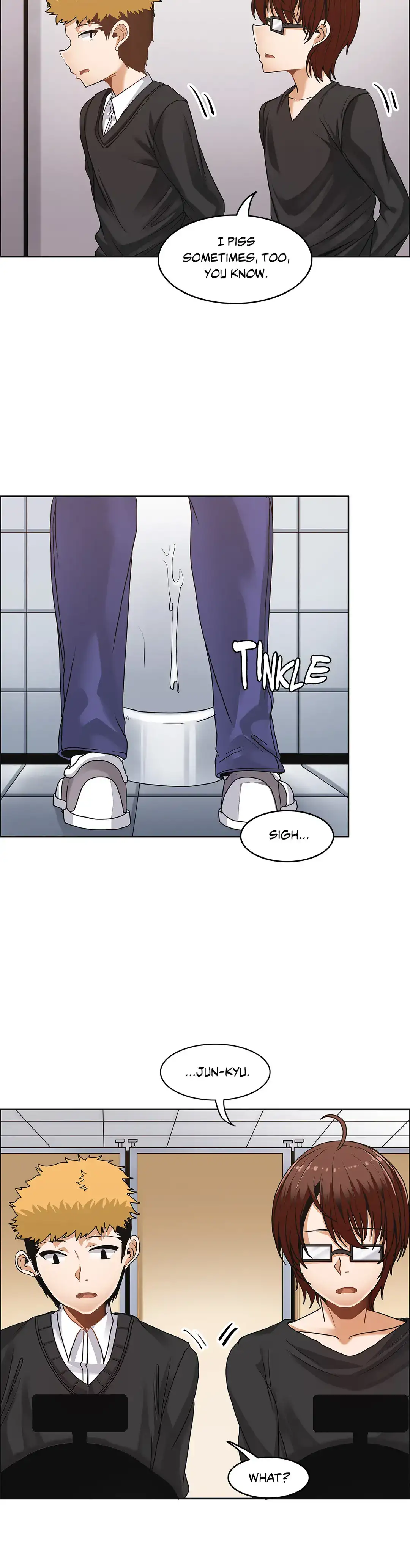 The Girl that Wet the Wall chapter 27 page 28
