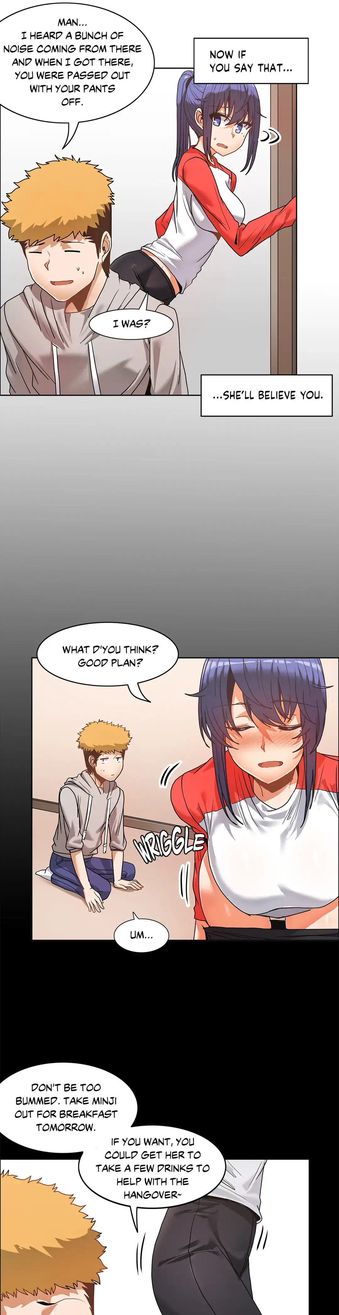 The Girl that Wet the Wall chapter 34 page 17