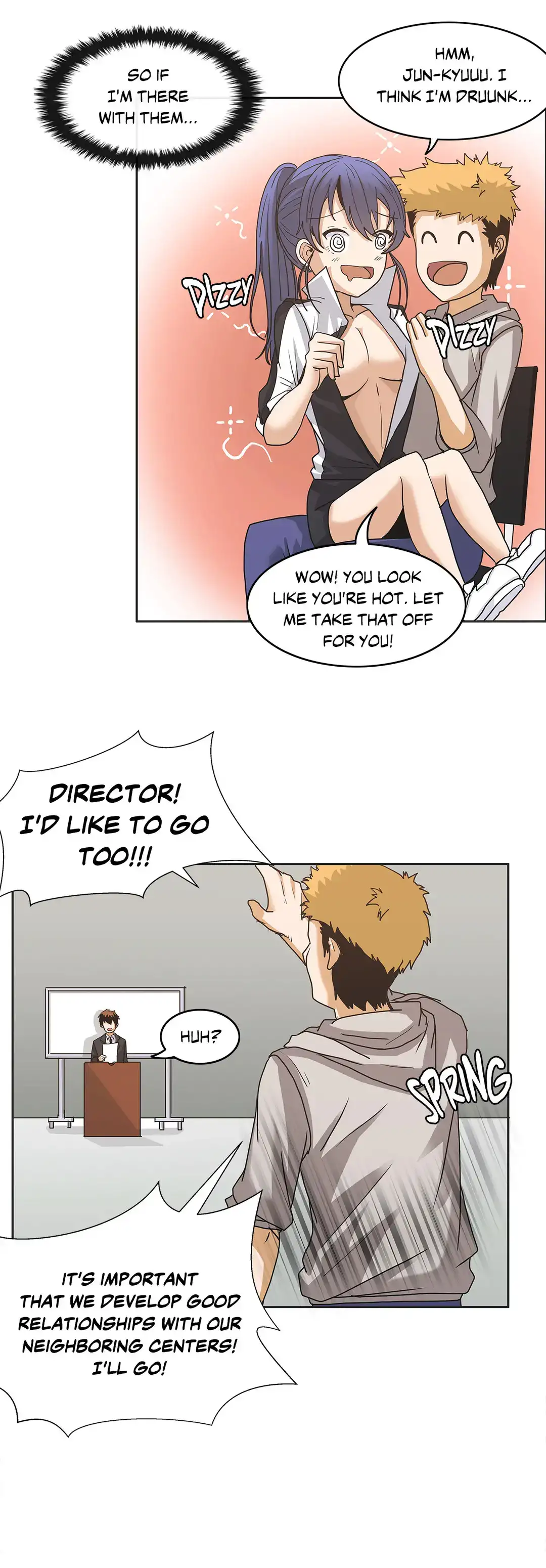 The Girl that Wet the Wall chapter 7 page 8
