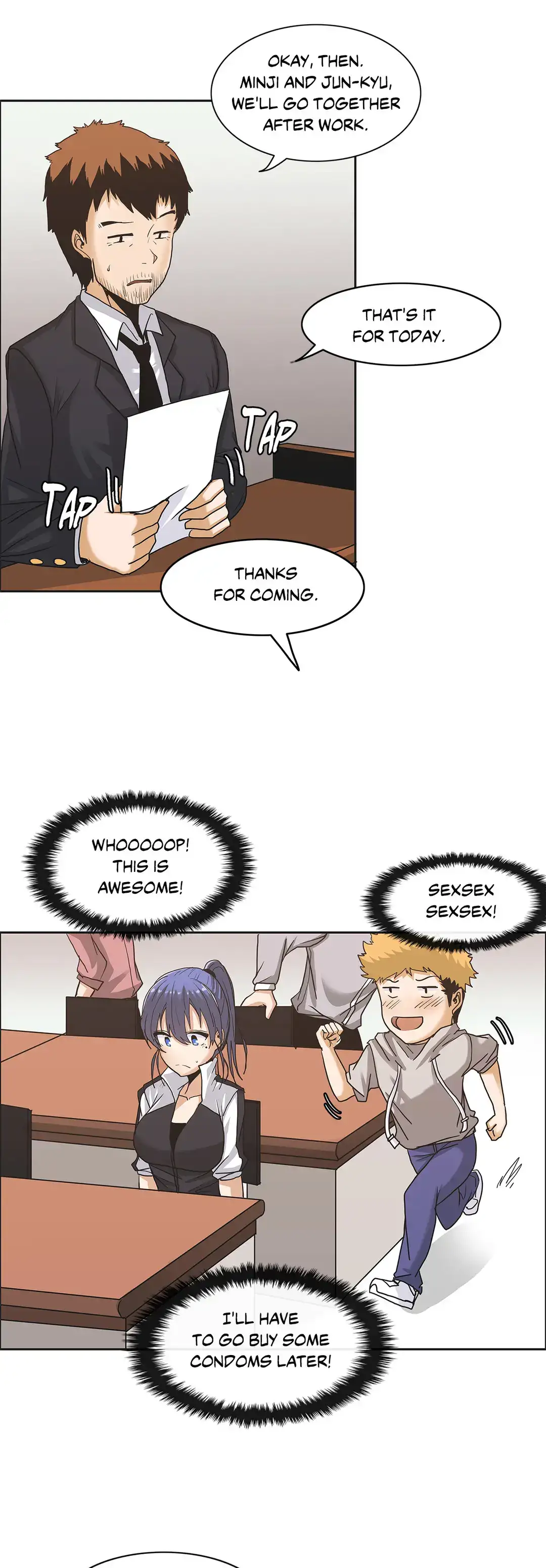 The Girl that Wet the Wall chapter 7 page 10