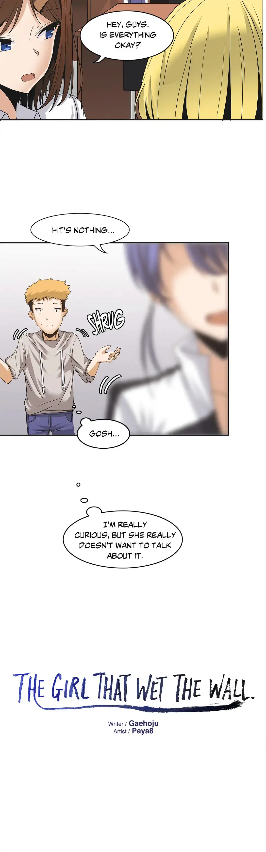 The Girl that Wet the Wall chapter 7 page 14