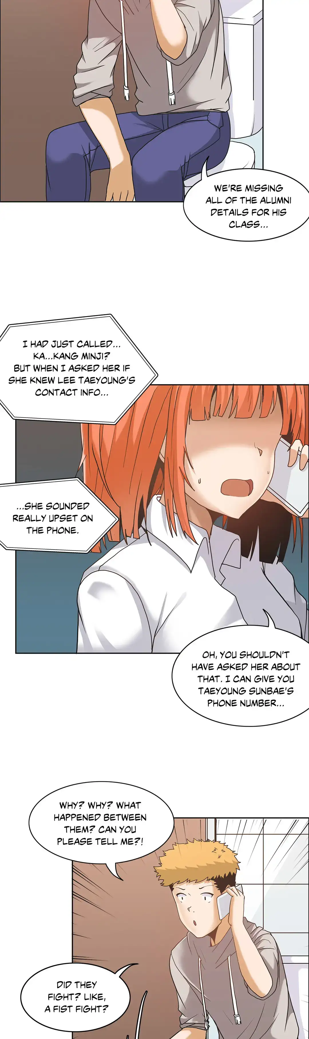 The Girl that Wet the Wall chapter 8 page 9