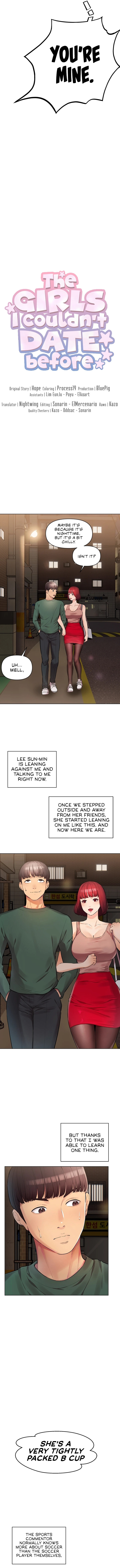 The Girls I couldn’t date before chapter 2 page 3