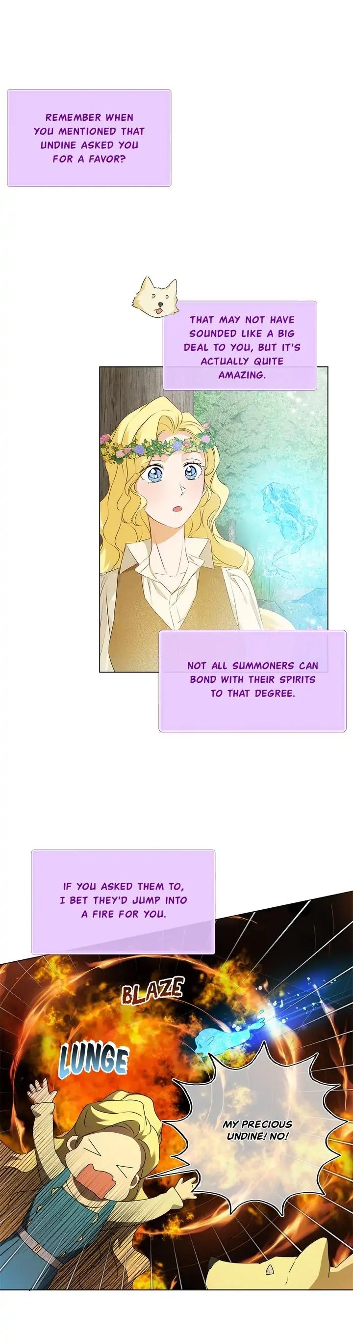 The Golden Haired Elementalist chapter 100 page 5