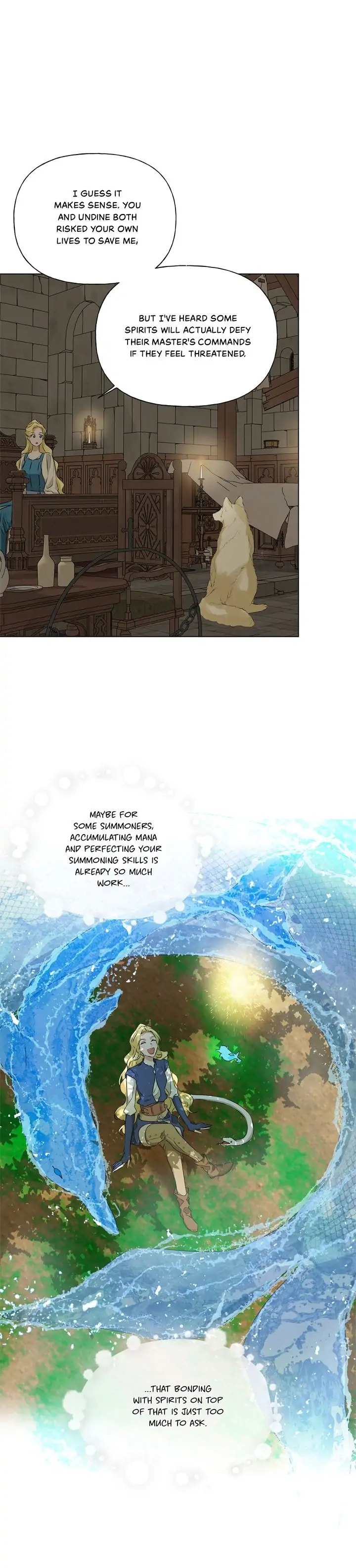 The Golden Haired Elementalist chapter 100 page 7