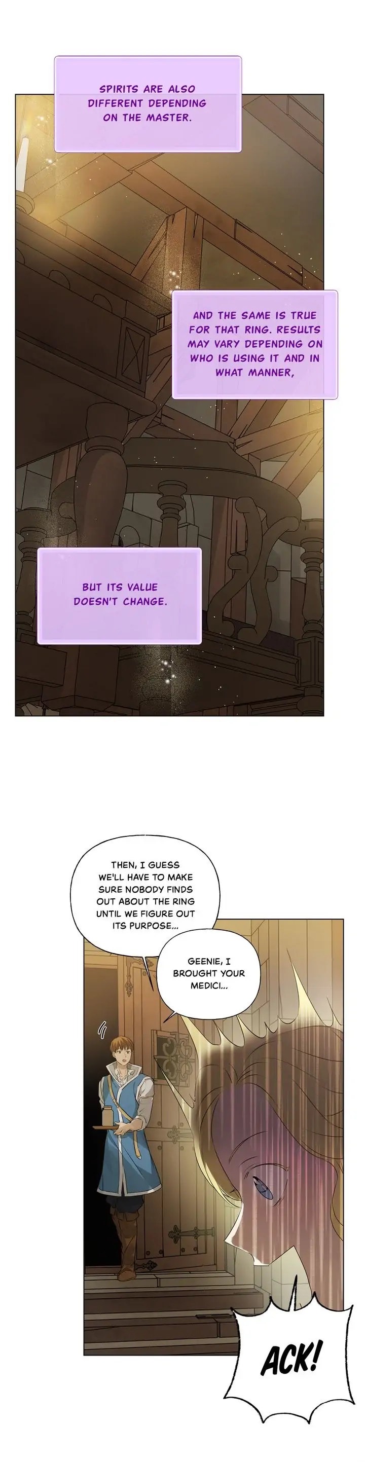 The Golden Haired Elementalist chapter 100 page 8