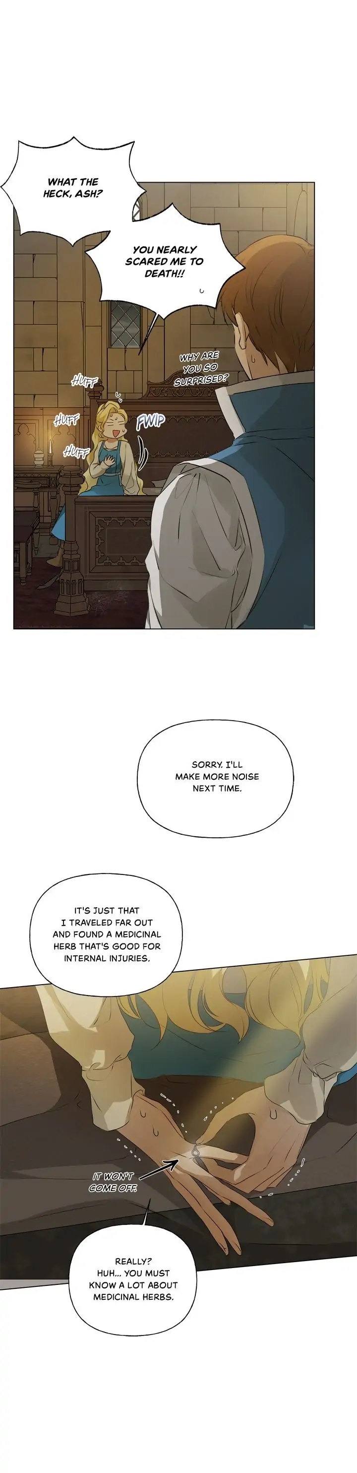The Golden Haired Elementalist chapter 100 page 9