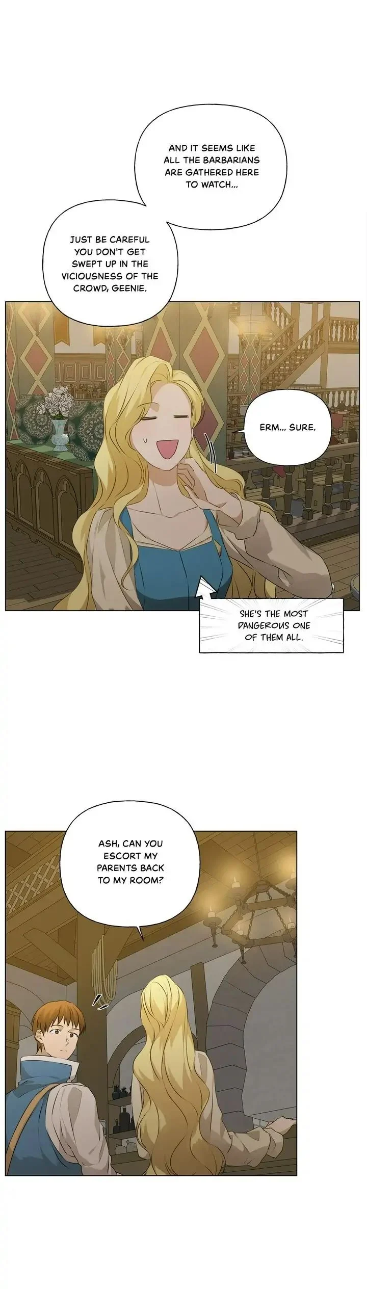 The Golden Haired Elementalist chapter 104 page 35