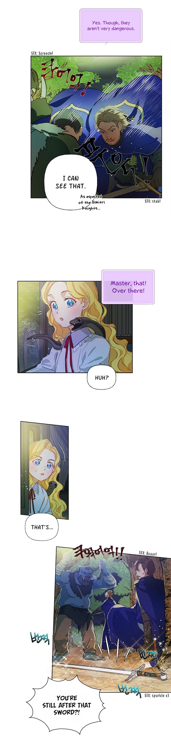 The Golden Haired Elementalist chapter 11 page 3