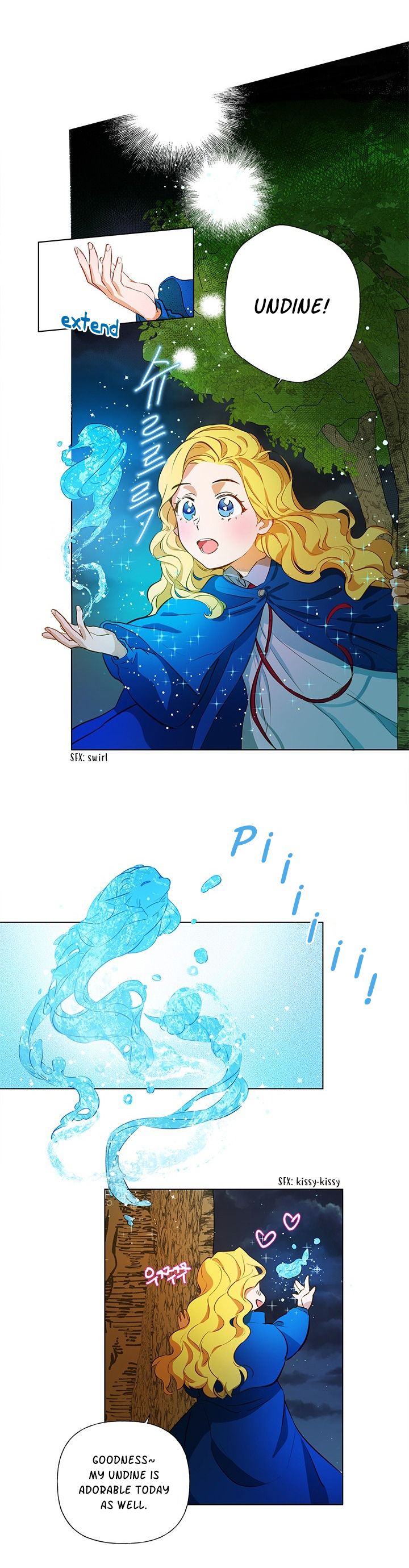 The Golden Haired Elementalist chapter 11 page 8