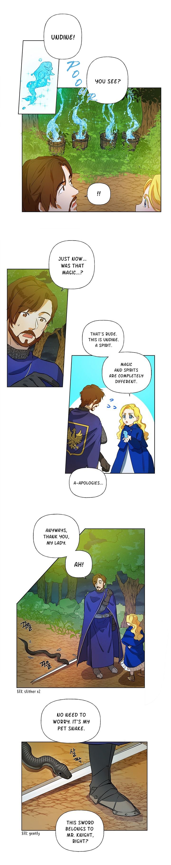 The Golden Haired Elementalist chapter 11 page 14