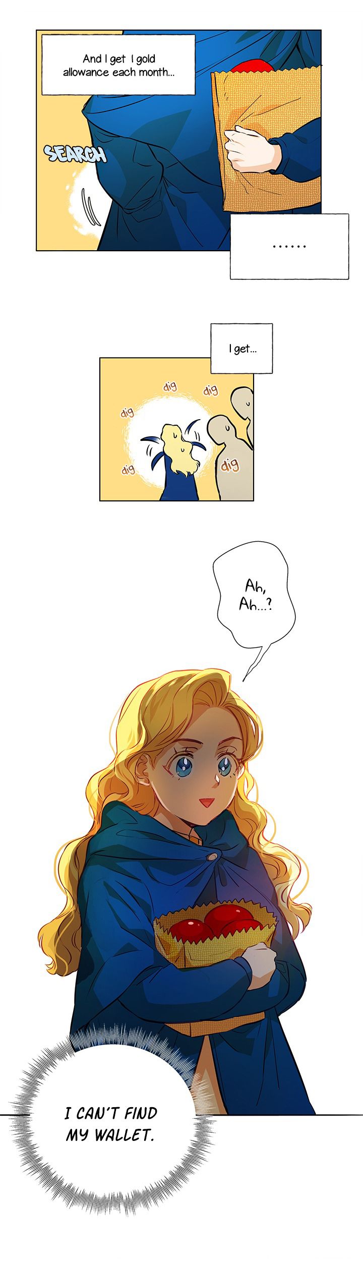 The Golden Haired Elementalist chapter 13 page 8