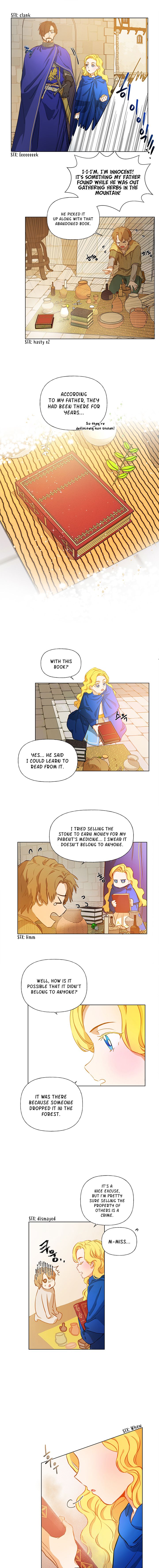 The Golden Haired Elementalist chapter 14 page 5