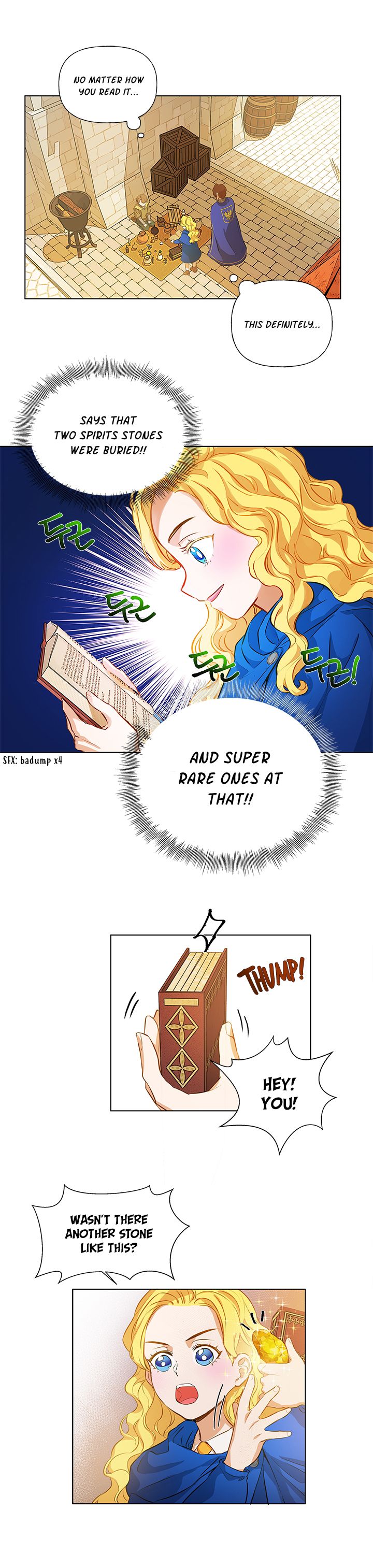 The Golden Haired Elementalist chapter 15 page 1