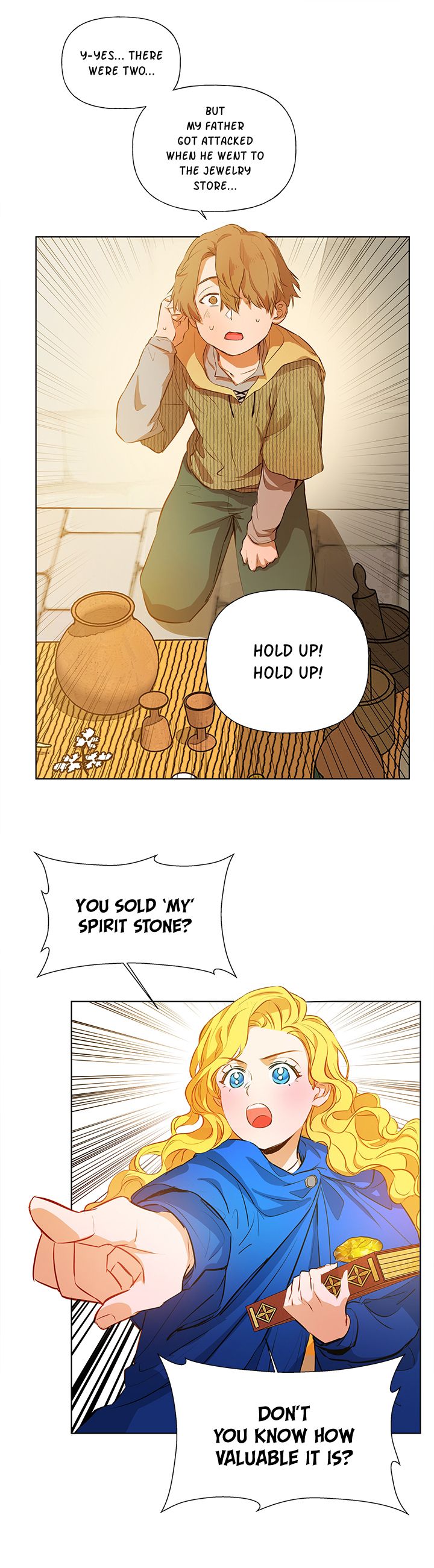 The Golden Haired Elementalist chapter 15 page 2