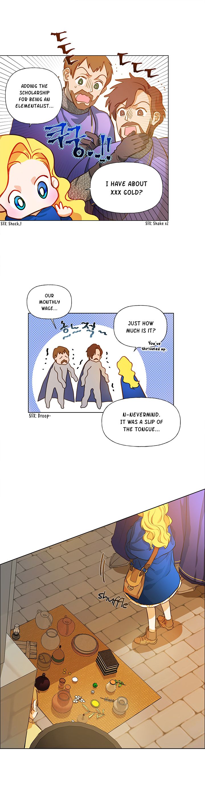 The Golden Haired Elementalist chapter 15 page 9