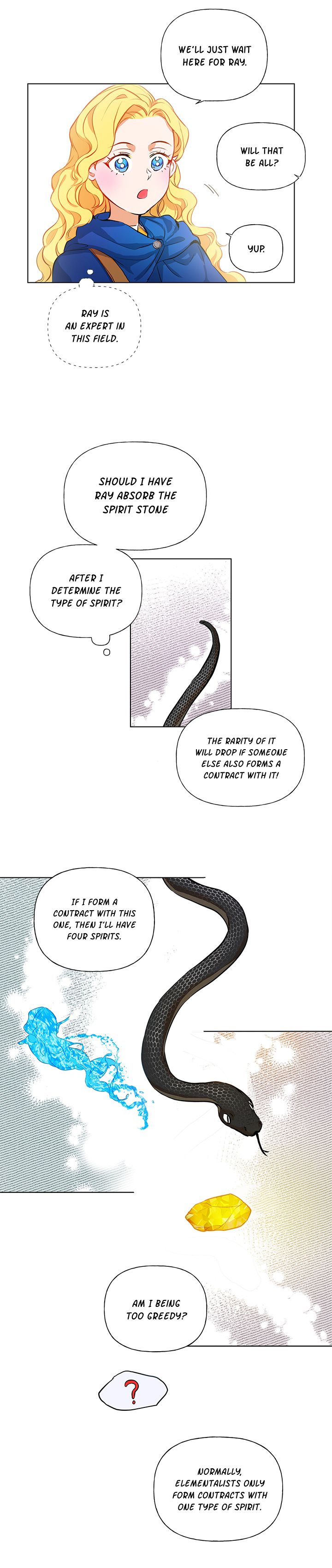 The Golden Haired Elementalist chapter 15 page 14