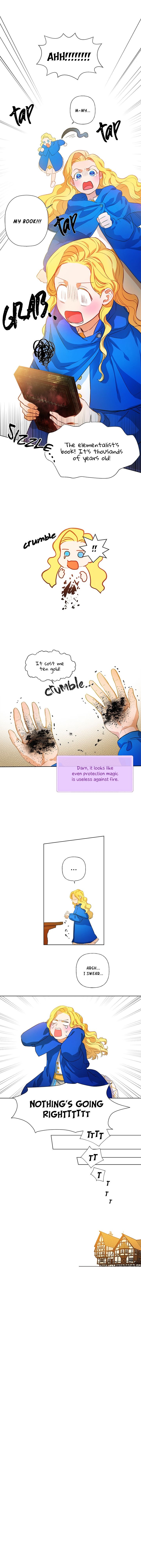 The Golden Haired Elementalist chapter 17 page 12