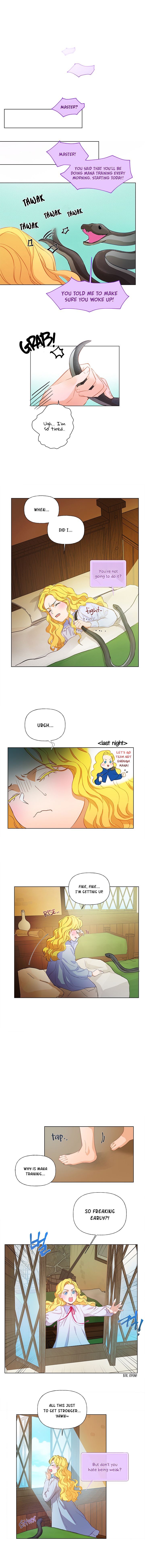 The Golden Haired Elementalist chapter 18 page 1
