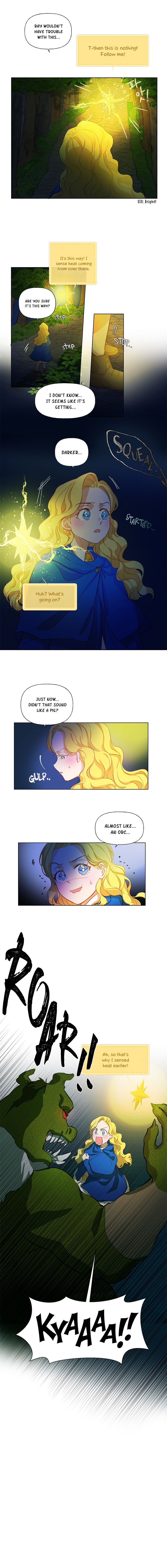 The Golden Haired Elementalist chapter 18 page 9